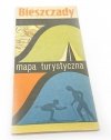 BIESZCZADY. MAPA TURYSTYCZNA 1974