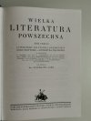 WIELKA LITERATURA POWSZECHNA TOMY 1-3