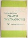 PRAWO WYZNANIOWE - Michał Pietrzak 1979