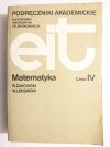 MATEMATYKA CZĘŚĆ IV - Wojciech Żakowski 1984