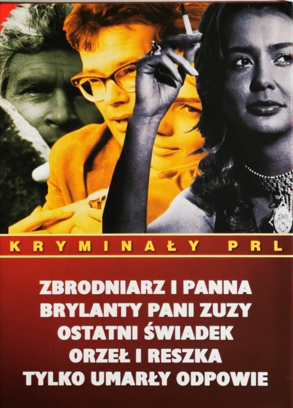DVD. KRYMINAŁY PRL 5 PŁYT W KIESZENI