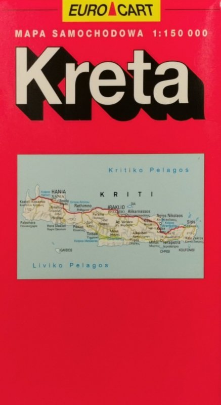 KRETA. SKALA 1: 150 000