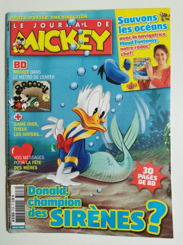 LE JOURNAL DE MICKEY ディズニー Disny ミッキー Le Journal de Mickey | DISNEY THIS DAY | October 21, 1934