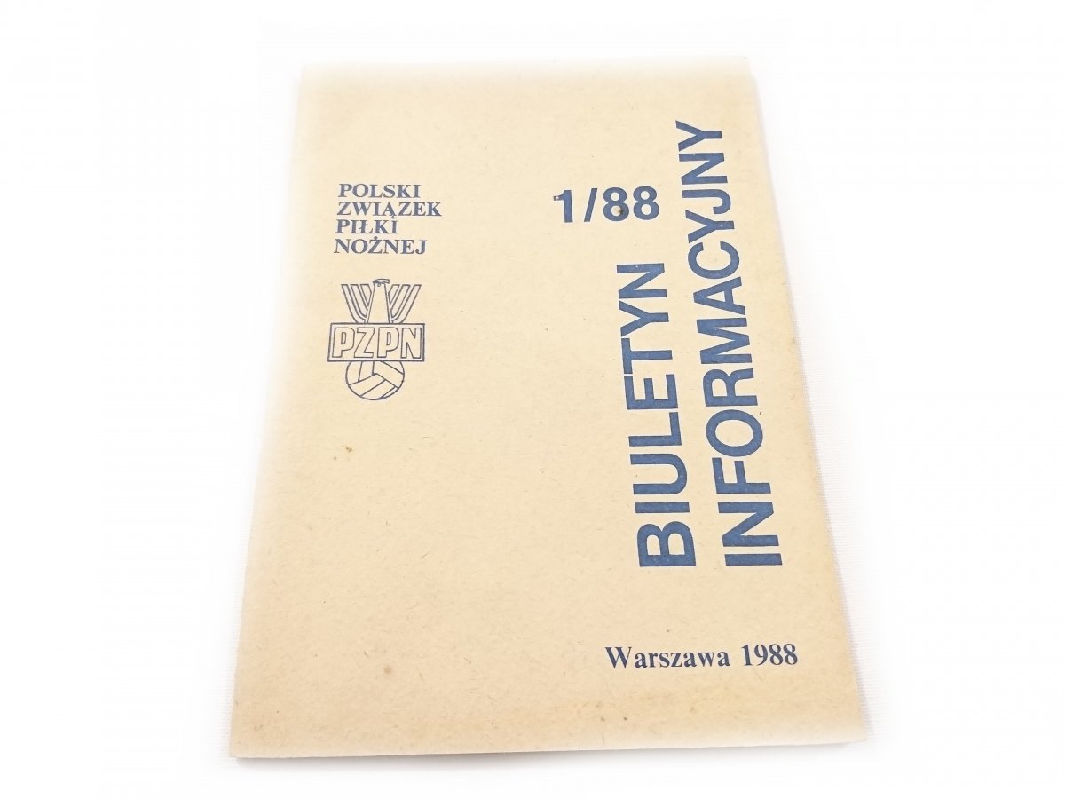 Biuletyn Informacyjny 1 88 Pzpn Pilka Nozna Sport Forma Fizyczna