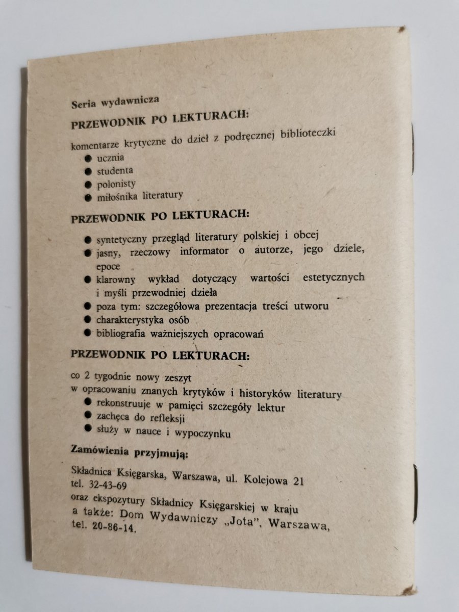 PRZEWODNIK PO LEKTURACH NR 36 PIEŚŃ O ROLANDZIE 1991