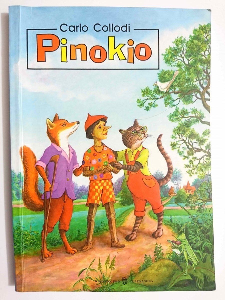 Sprawdzian Z Lektury Pinokio Carlo Collodi PINOKIO - Carlo Collodi - Bajki i wierszyki - Książki dla dzieci