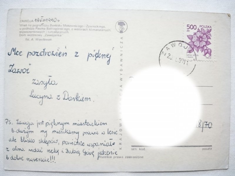 ZAWOJA. WIEŚ NA POGRANICZU BESKIDU MAKOWSKIEGO I ŻYWIECKIEGO FOT. WIĘCŁAWEK