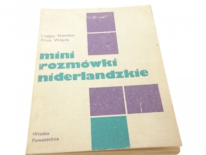 MINI ROZMÓWKI NIDERLANDZKIE - Stembor, Wójcik 1984