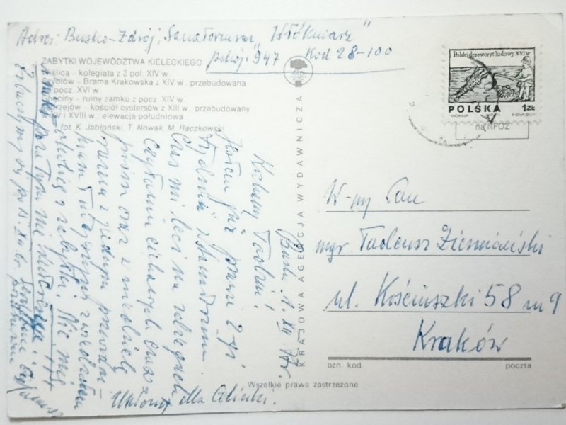ZABYTKI WOJEWÓDZTWA KIELECKIEGO FOT. JABŁOŃSKI I INNI