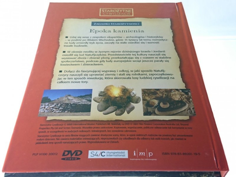 STAROŻYTNE CYWILIZACJE TOM 11 EPOKA KAMIENIA