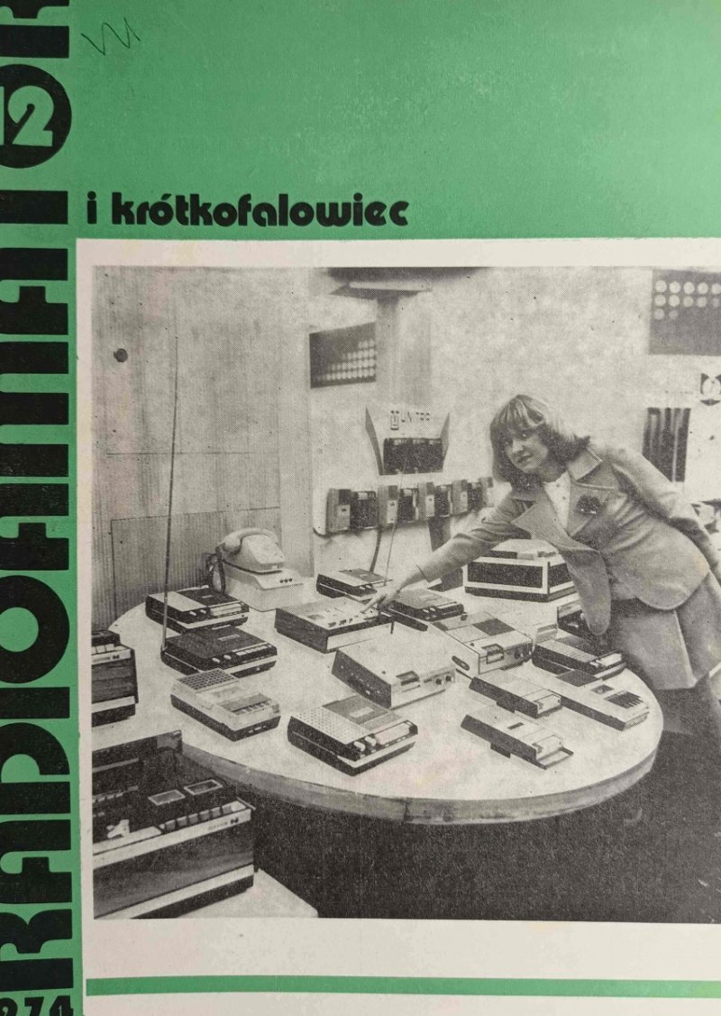 RADIOAMATOR I KRÓTKOFALOWIEC NR 12 ROK 1974