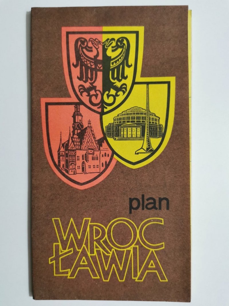 PLAN WROCŁAWIA 1976