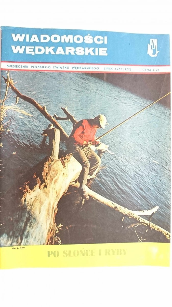 WIADOMOŚCI WĘDKARSKIE LIPIEC 1972 (277)