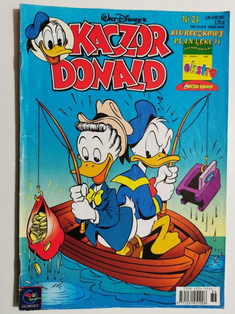 KACZOR DONALD nr 24 – 3.09 – 9.09.1997