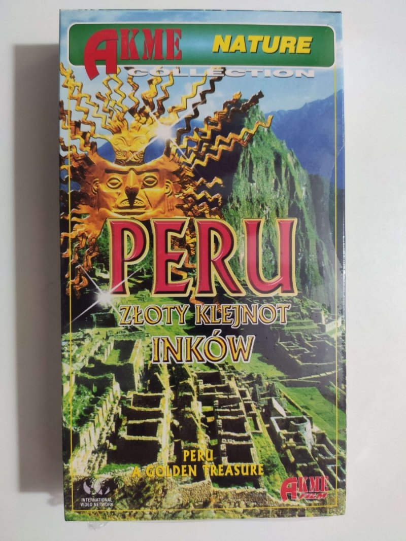 VHS. PERU ZŁOTY KLEJNOT INKÓW
