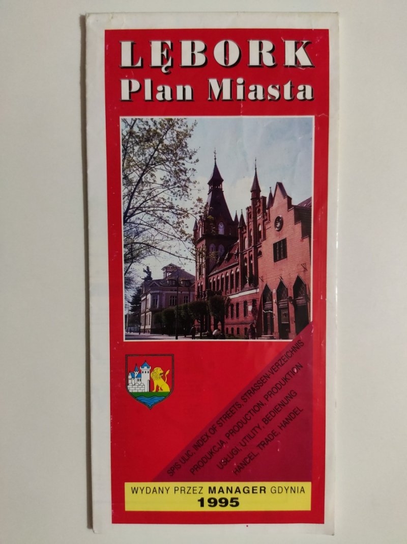 LĘBORK PLAN MIASTA 1995