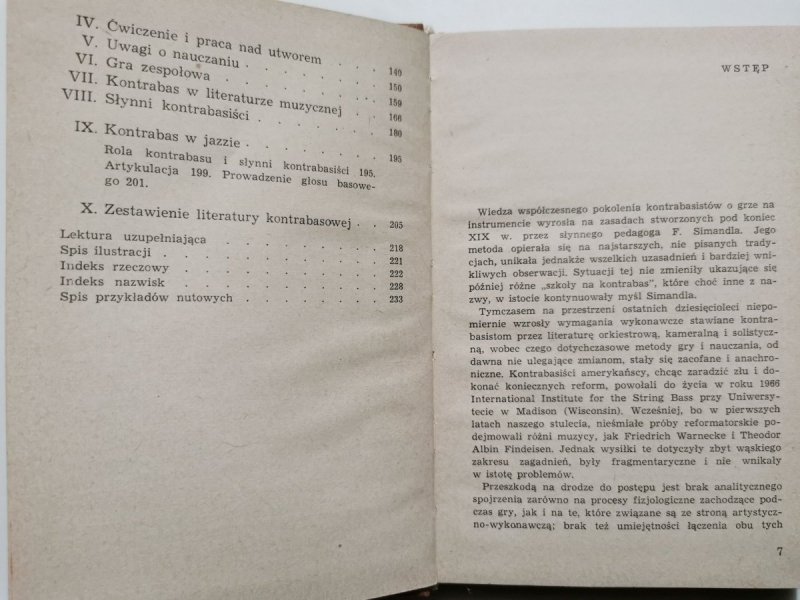 Kontrabas - Tadeusz Pelczar