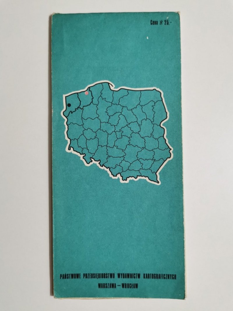 WOJEWÓDZTWA KOSZALIŃSKIE SZCZECIŃSKIE 1: 500 000 1982