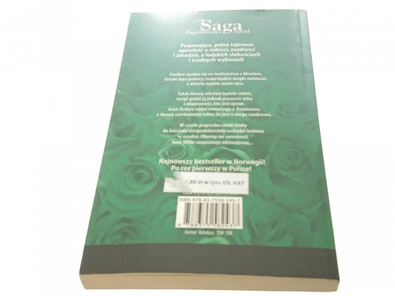 SAGA ZAPOMNIANY OGRÓD TOM 12 WYZNANIE 2008
