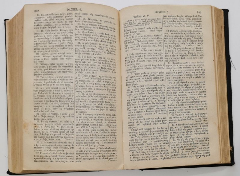 BIBLIJA  ŚWIĘTA TO JEST WSZYSTKO PISMO ŚWIĘTE STAREGO I NOWEGO TESTAMENTU 1889 r.