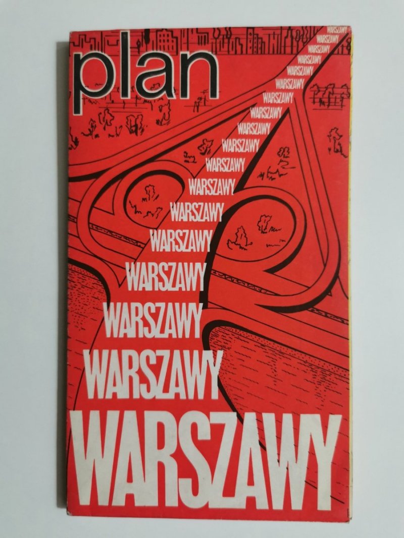 PLAN WARSZAWY 1974
