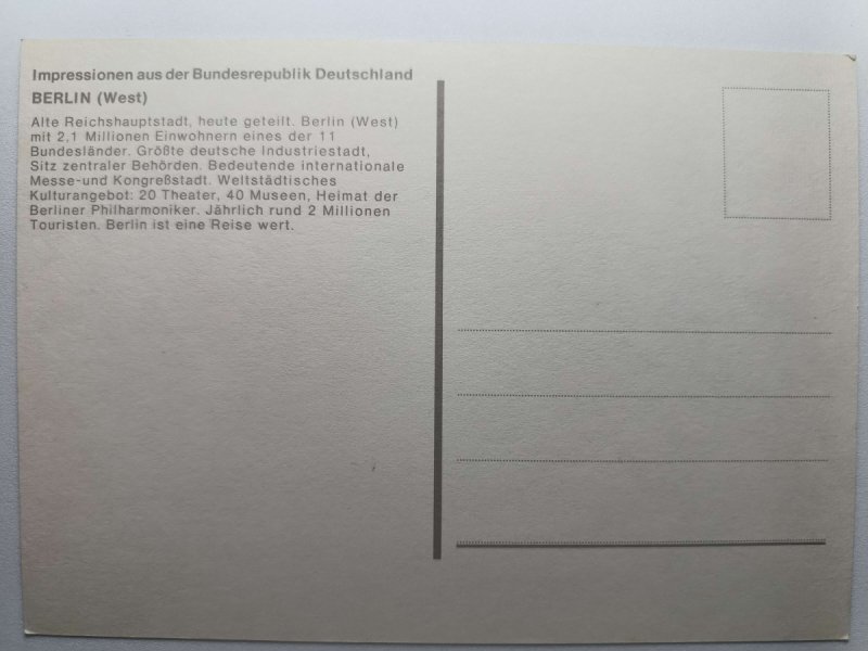 BERLIN WEST DEUTSCHLAND