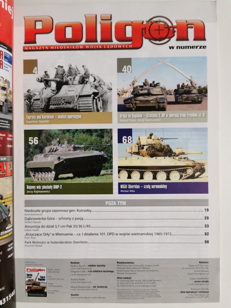 POLIGON NUMER 6 (23) LISTOPAD-GRUDZIEŃ 2010