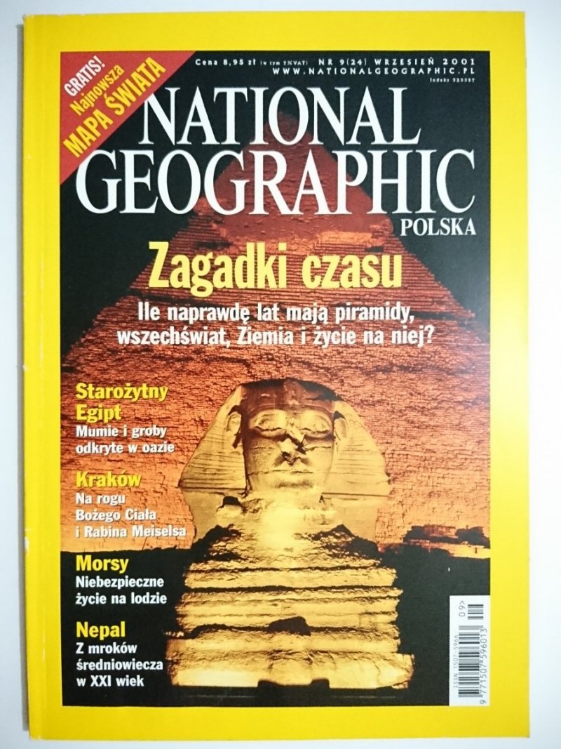 NATIONAL GEOGRAPHIC POLSKA   9-2001