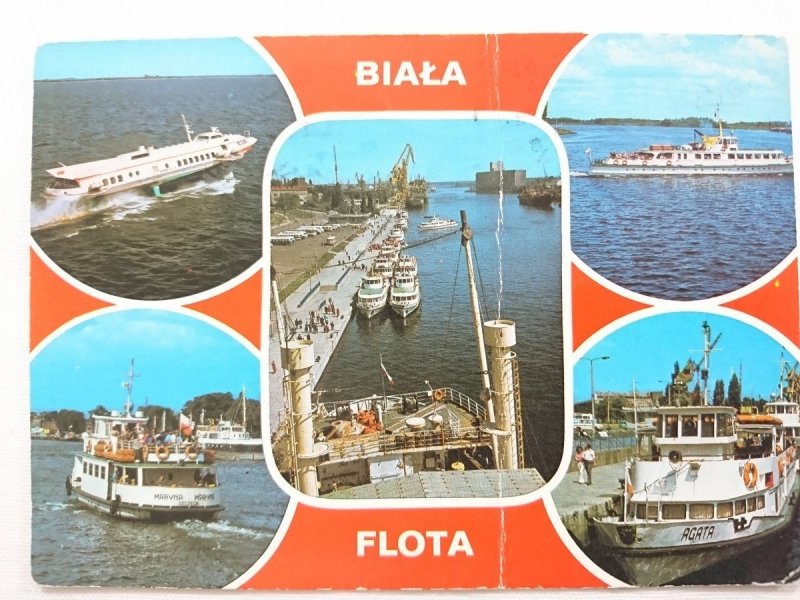 BIAŁA FLOTA. STATKI WYCIECZKOWE ŻEGLUGI SZCZECIŃSKIEJ FOT. M. JASIECKI