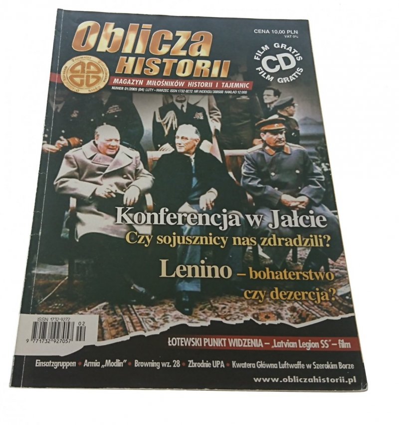 OBLICZA HISTORII NUMER 01/2005 LUTY-MARZEC BEZ CD