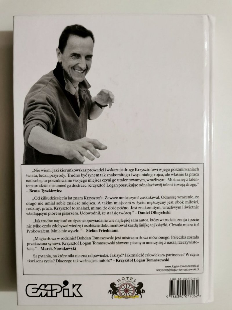 ODPOCZYNEK CASANOVY - K. L.Tomaszewski (Dedykacja z Autografem)