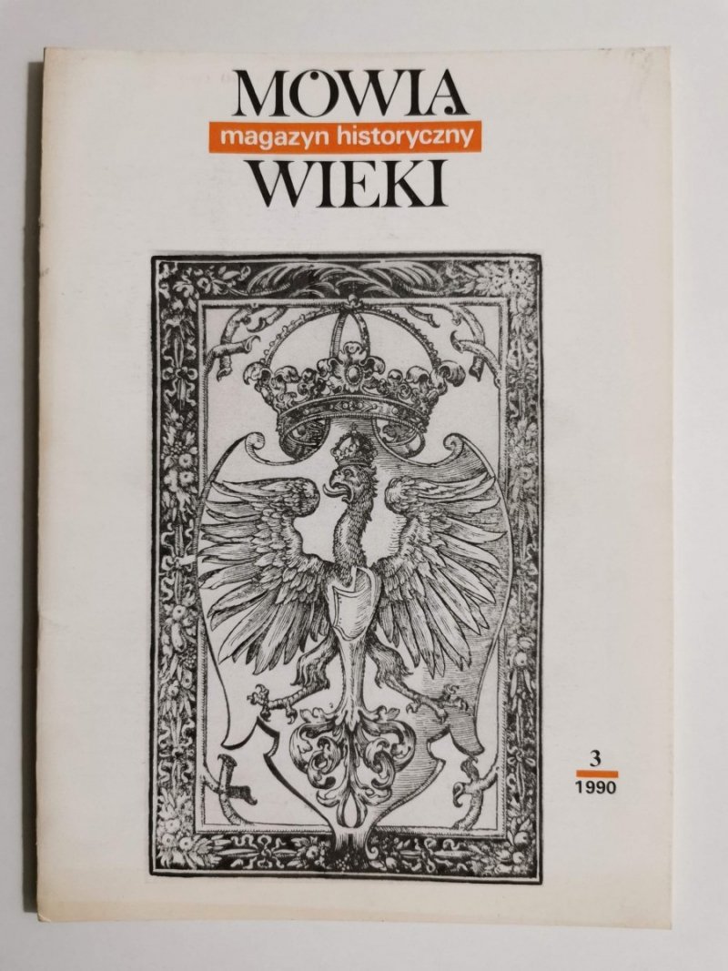 MÓWIĄ WIEKI NR 3 1990