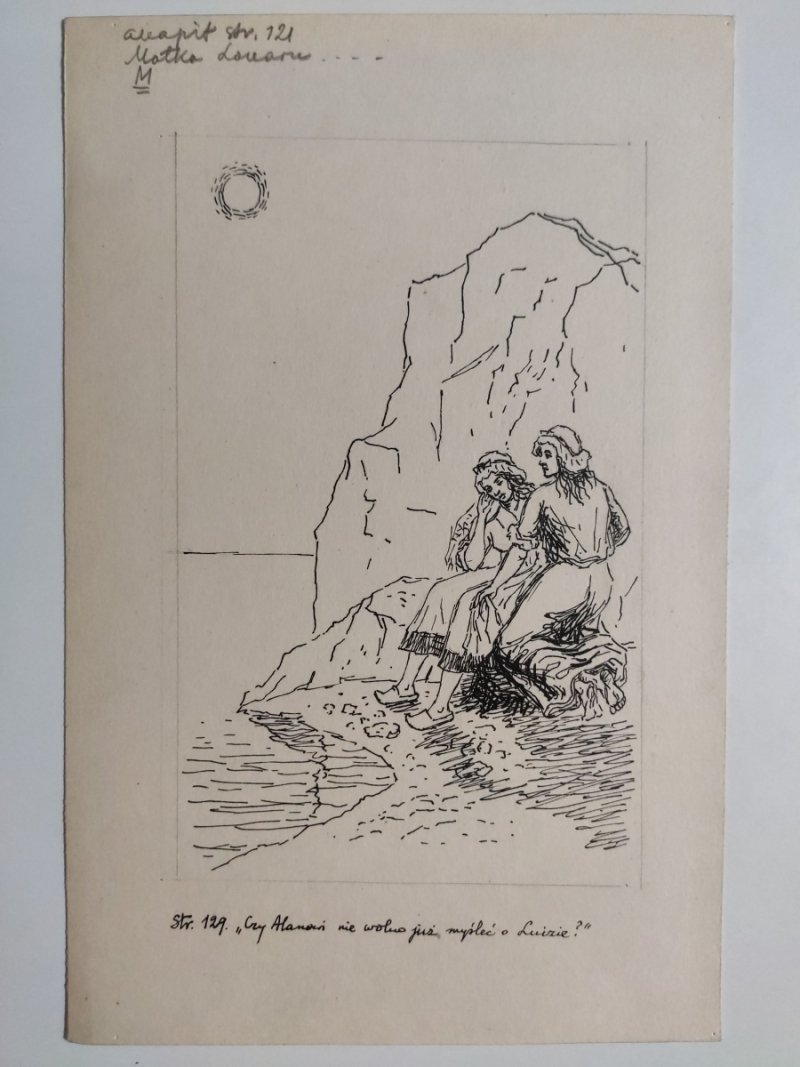 ILUSTRACJA – PARA NA SKAŁACH