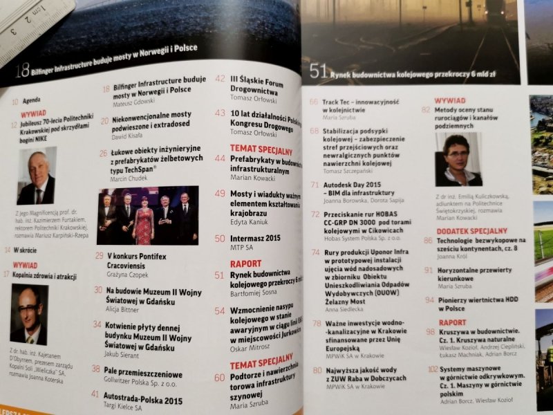 NOWOCZESNE BUDOWNICTWO INŻYNIERYJNE NR 4 (61) 2015
