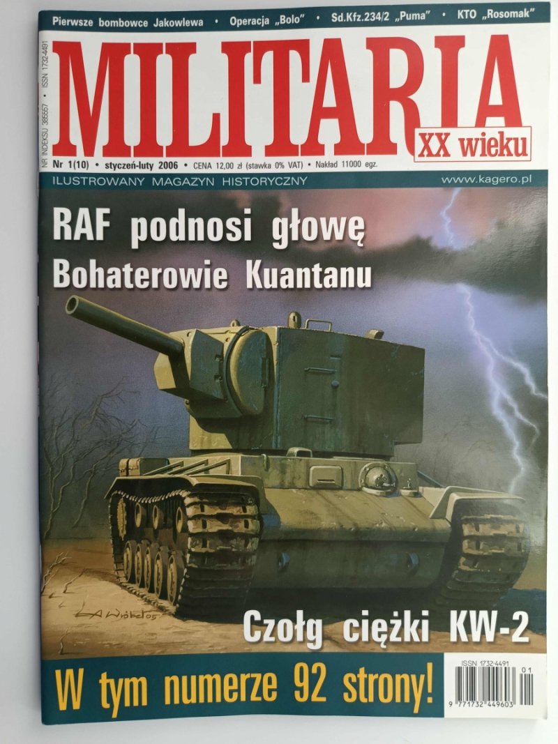 MILITARIA XX WIEKU NR 1(10)/2006