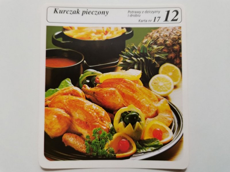 KARTA KULINARNA NR. 17 KURCZAK PIECZONY