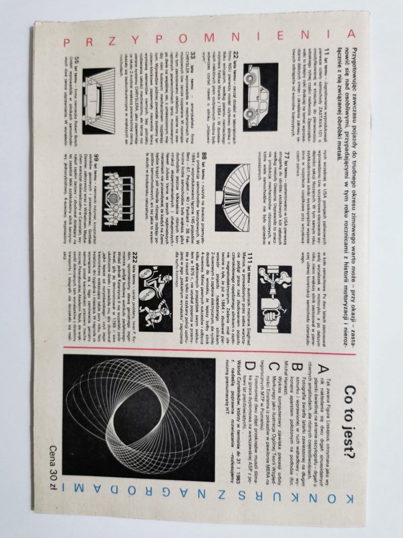 HORYZONTY TECHNIKI NR 8 LISTOPAD-GRUDZIEŃ 1982