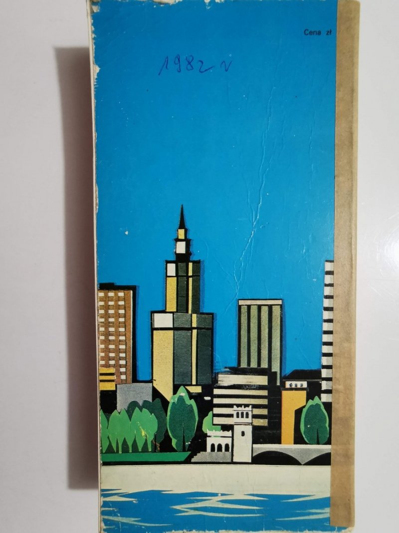 WARSZAWA. PRZEWODNIK TURYSTYCZNY - Karol Mórawski 1982