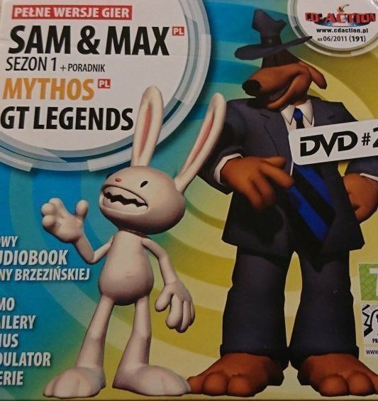 CD-ACTION NR 06/2011 (191) DVD 2 SAM AND MAX