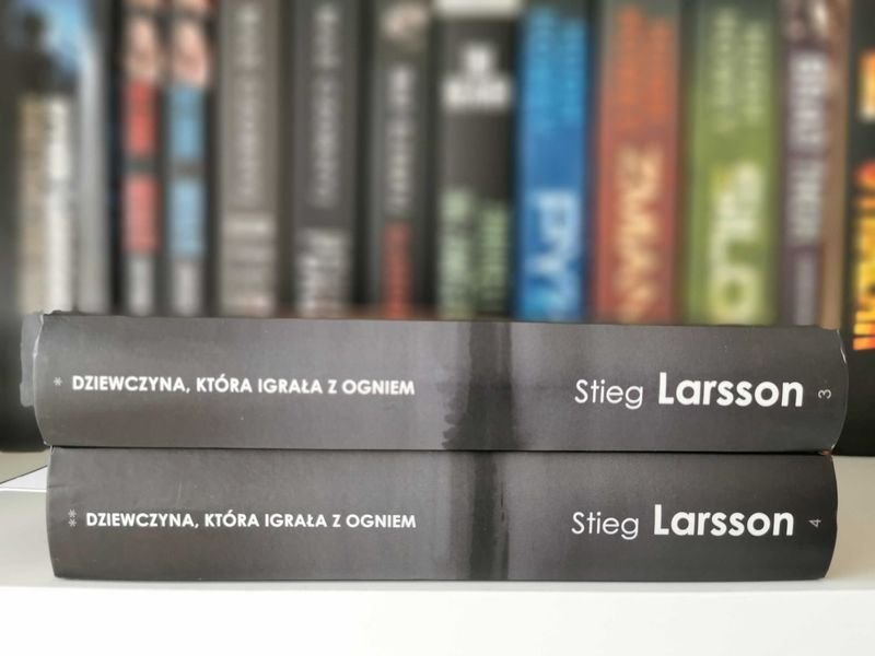 Dziewczyna, która igrała z ogniem Część 1 i 2 - Stieg Larsson