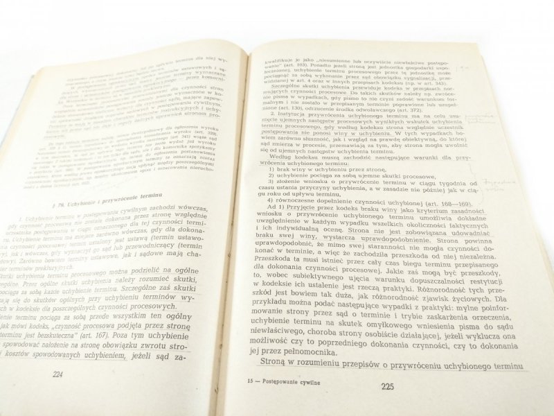 POSTĘPOWANIE CYWILNE W ZARYSIE - Wł Siedlecki 1972