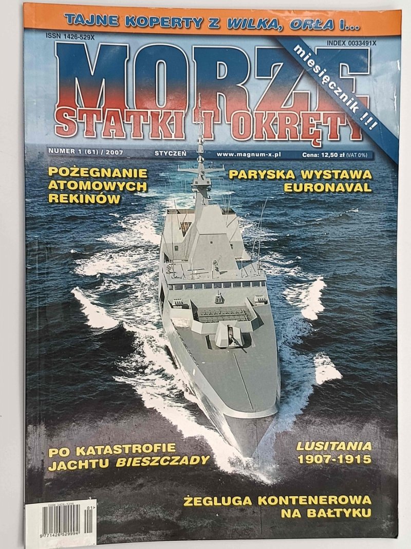 MORZE STATKI I OKRĘTY. 1(61) STYCZEŃ 2007
