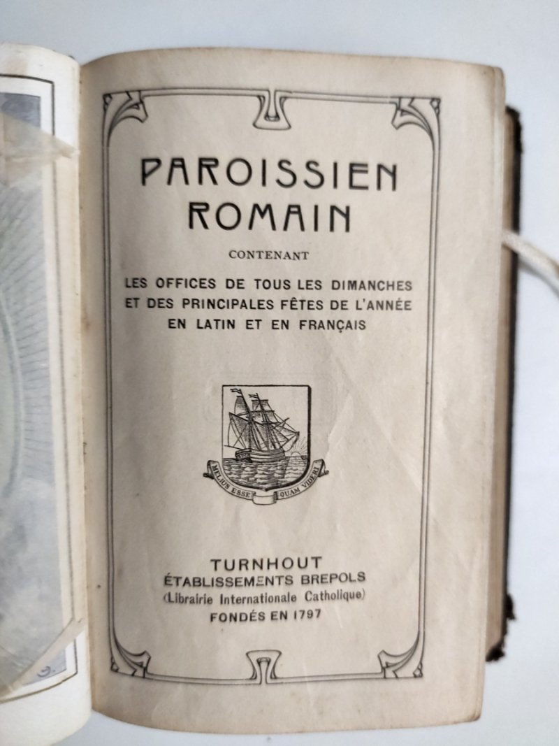 MODLITEWNIK 1905