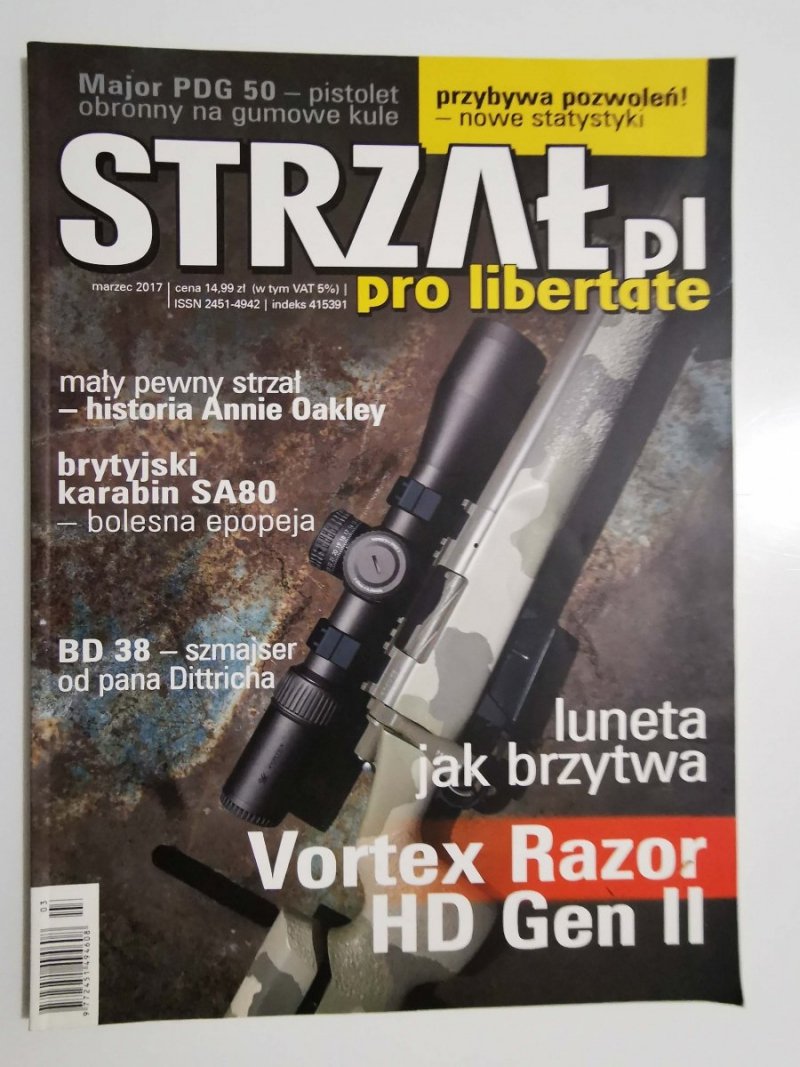 STRZAŁ PL PRO LIBERTATE MARZEC 2017