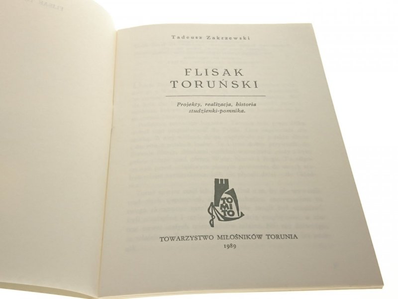 FLISAK TORUŃSKI - Tadeusz Zakrzewski 1989