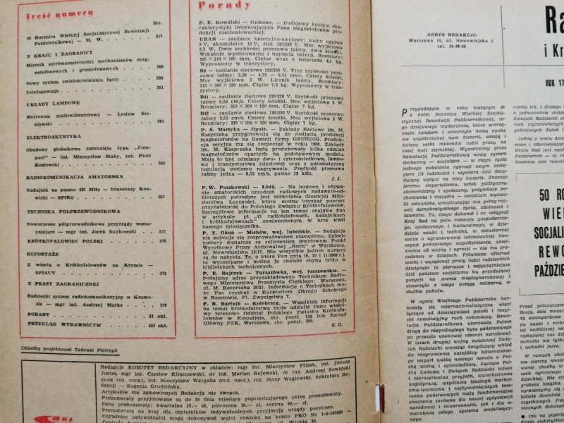 Radioamator i krótkofalowiec 11/1967