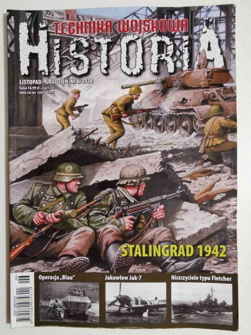 TECHNIKA WOJSKOWA HISTORIA LISTOPAD-GRUDZIEŃ NR 6/2012