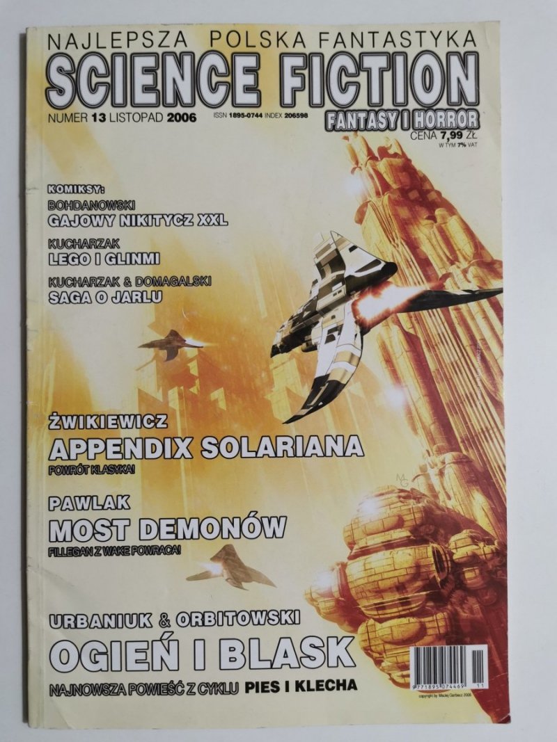 SCIENCE FICTION FANTASY I HORROR NR 13 LISTOPAD 2006