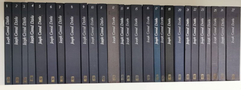 JOSEPH CONRAD DZIEŁA 27 TOMÓW