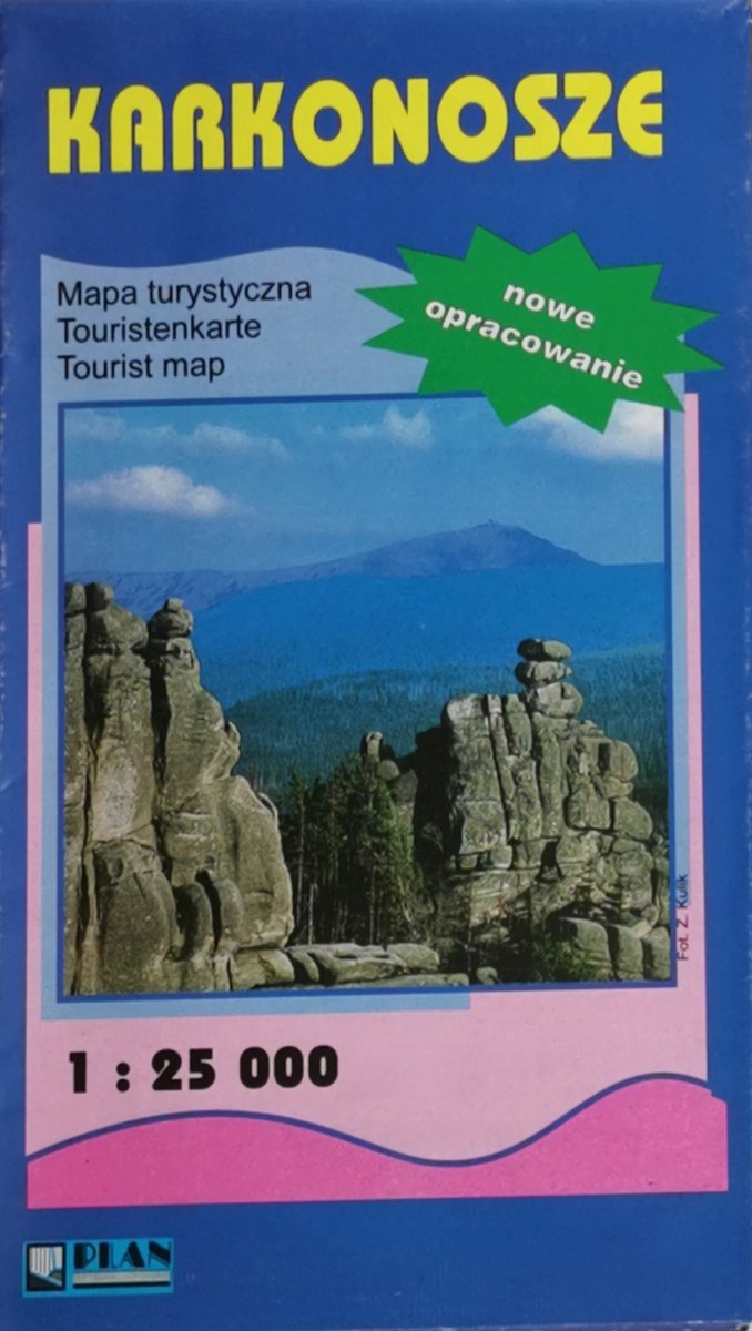 KARKONOSZE MAPA 1:25 000